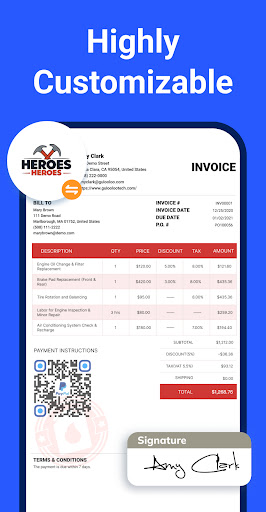 Invoice Maker - InvoiceBase screenshot 1