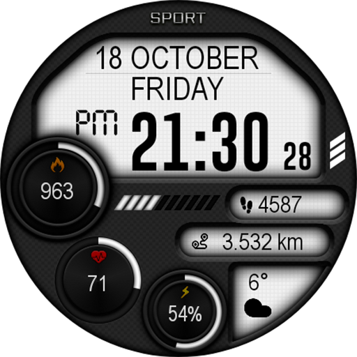 Digital Iwasa Watch Face screenshot 19