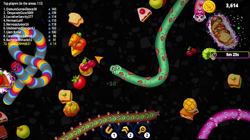 Worms Zone .io - Hungry Snake screenshot 6