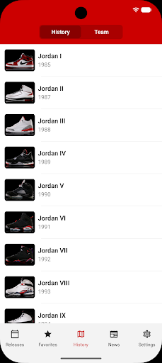 J23 - Jordan Release Dates screenshot 2