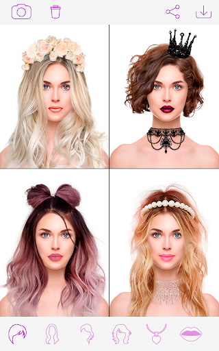 Virtual Hair Style Changer screenshot 18