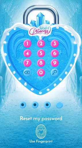Winter Princess Diary: Lock screenshot 13