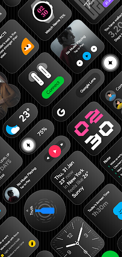 Glass Widgets screenshot 6