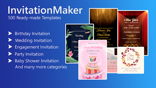Invitation card Maker, Design screenshot 1