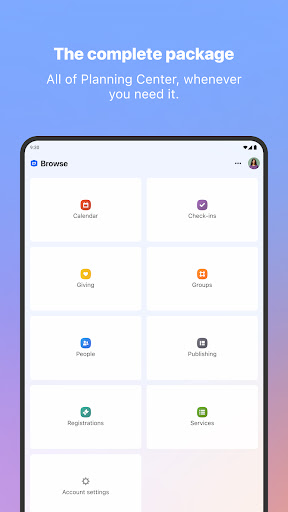 Planning Center screenshot 12