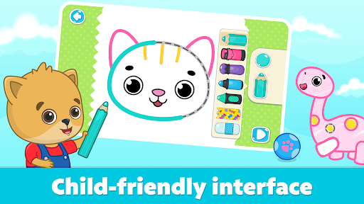 Coloring for Kids: Drawing 2-6 screenshot 6