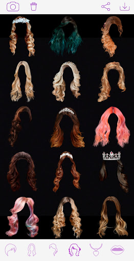 Virtual Hair Style Changer screenshot 2
