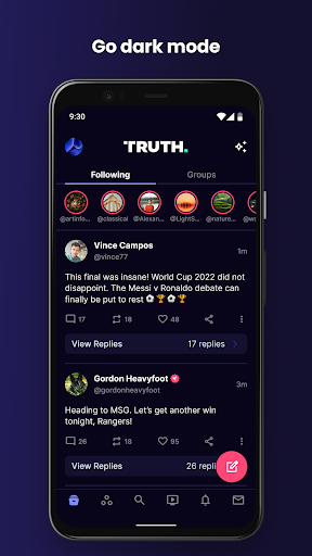 Truth Social screenshot 5