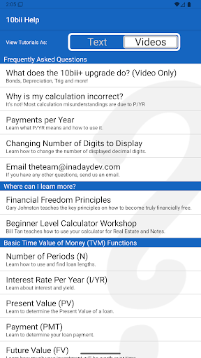 10bii Financial Calculator screenshot 3