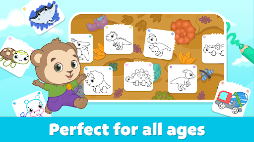 Coloring for Kids: Drawing 2-6 screenshot 4
