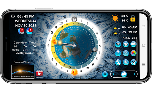Flat Earth Sun & Moon Clock screenshot 16