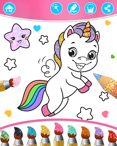 Princess Coloring Book & Games screenshot 31