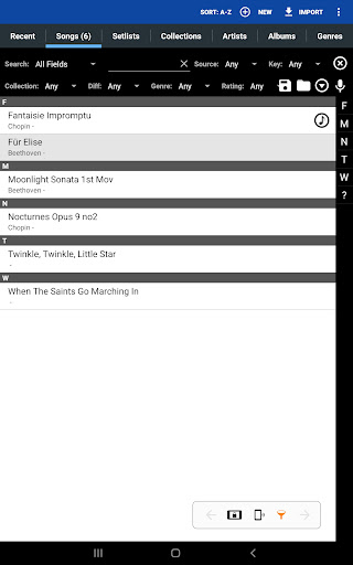 MobileSheets screenshot 16