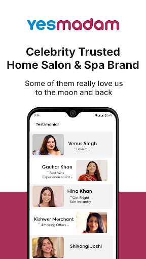 YesMadam Salon & Spa at Home screenshot 11