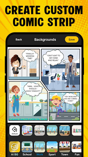 Cartoon Comic Strip Maker screenshot 3