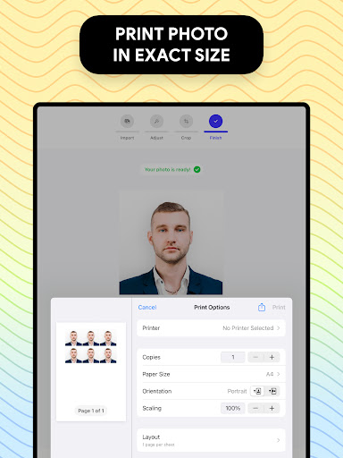 Passport Photo: ID Photo Print screenshot 10