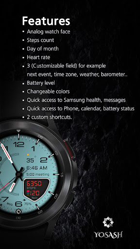 D355 Premium Watch Face screenshot 26
