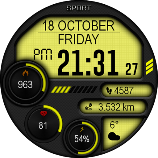 Digital Iwasa Watch Face screenshot 14