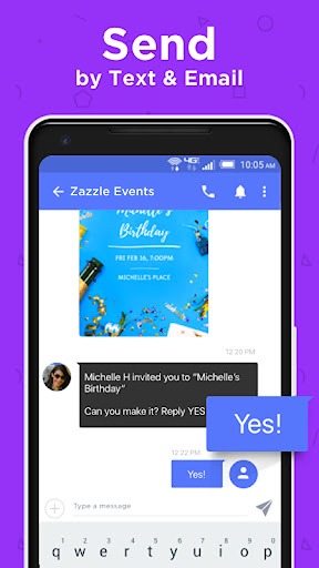 ZEvents Invite Maker Hobnob screenshot 4