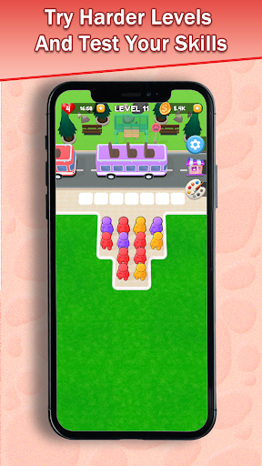 Crowd Control - Bus Sorting screenshot 2