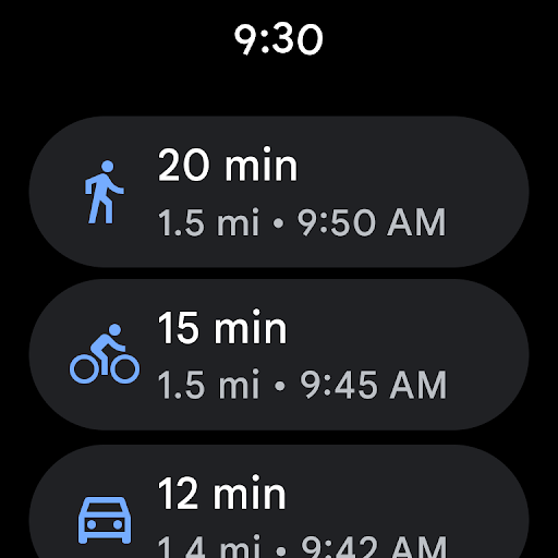 Google Maps screenshot 1