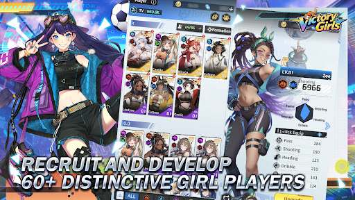 Victory Girls: Anime Soccer screenshot 15
