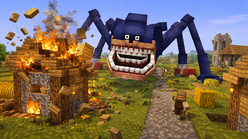 Shin Sonic: Craft World Battle screenshot 3