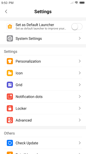 X Launcher Pro screenshot 7
