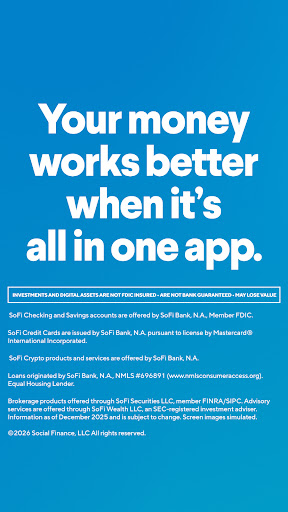 SoFi: Bank, Investing & Crypto screenshot 9