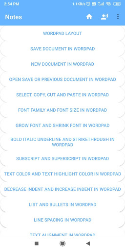 WordPad - Easy To Learn screenshot 2