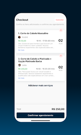 AppBarber: Cliente screenshot 2