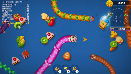 Worms Zone .io - Hungry Snake screenshot 12