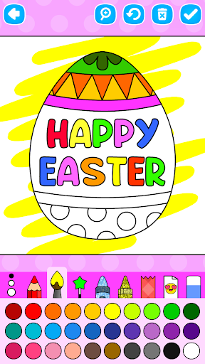 Easter Egg Coloring Pages screenshot 4