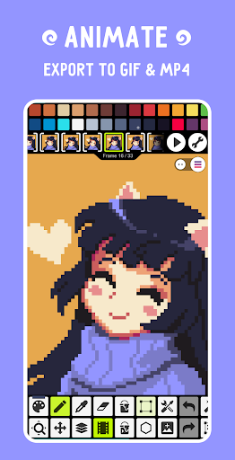 Pixel Studio PRO: editor screenshot 1