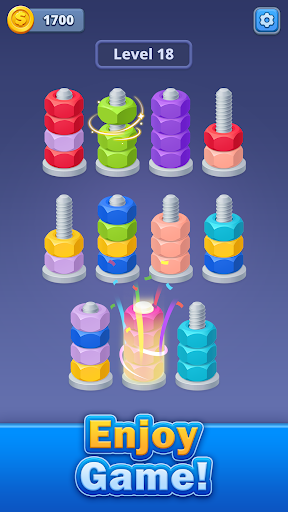 Nuts Factory: Nut Sort Puzzle screenshot 6