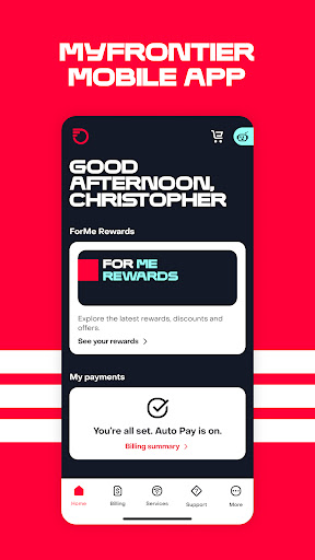 MyFrontier screenshot 6