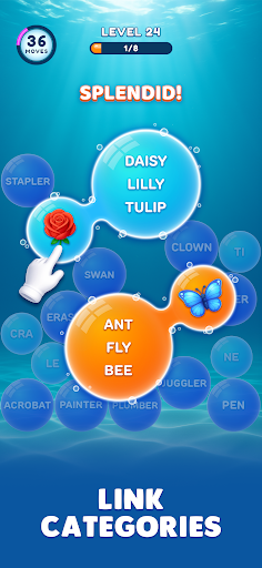 Bubble Word Jam screenshot 2