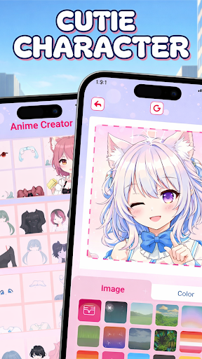 Anime Avatar: Cute OC screenshot 9