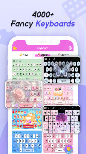 Cool Fonts Keyboard & Themes screenshot 1