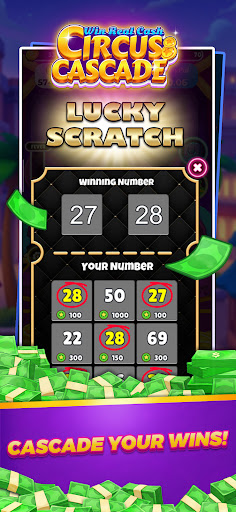 Circus Cascade: win real cash screenshot 2