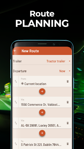 Hammer: Truck GPS & Maps screenshot 1