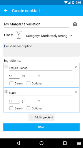 My Cocktail Bar Pro screenshot 5