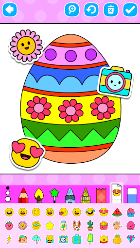 Easter Egg Coloring Pages screenshot 13