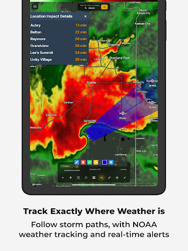RadarOmega: Doppler Radar App screenshot 19
