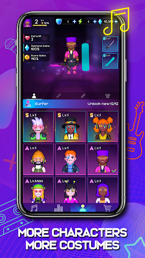 Cyber Surfer : Rhythm Odyssey screenshot 5
