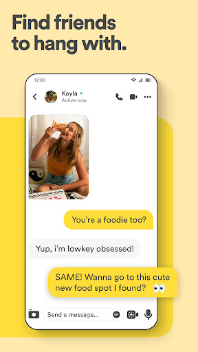 Bumble For Friends: Meet IRL screenshot 2