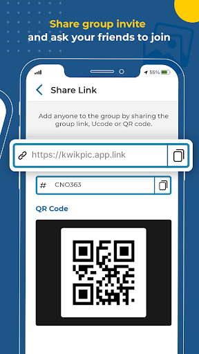Kwikpic - Smart Photo Sharing screenshot 1