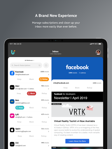 Unroll.Me - Inbox Mail Cleaner screenshot 7