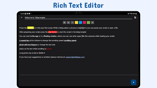 Nano Teleprompter screenshot 17