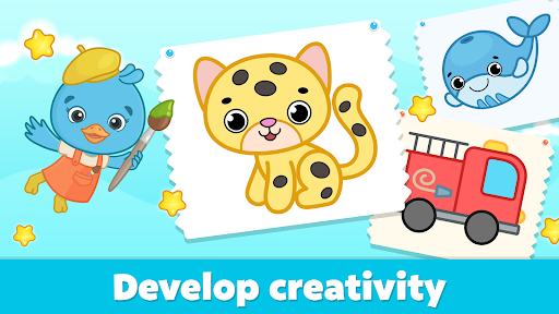 Coloring for Kids: Drawing 2-6 screenshot 23